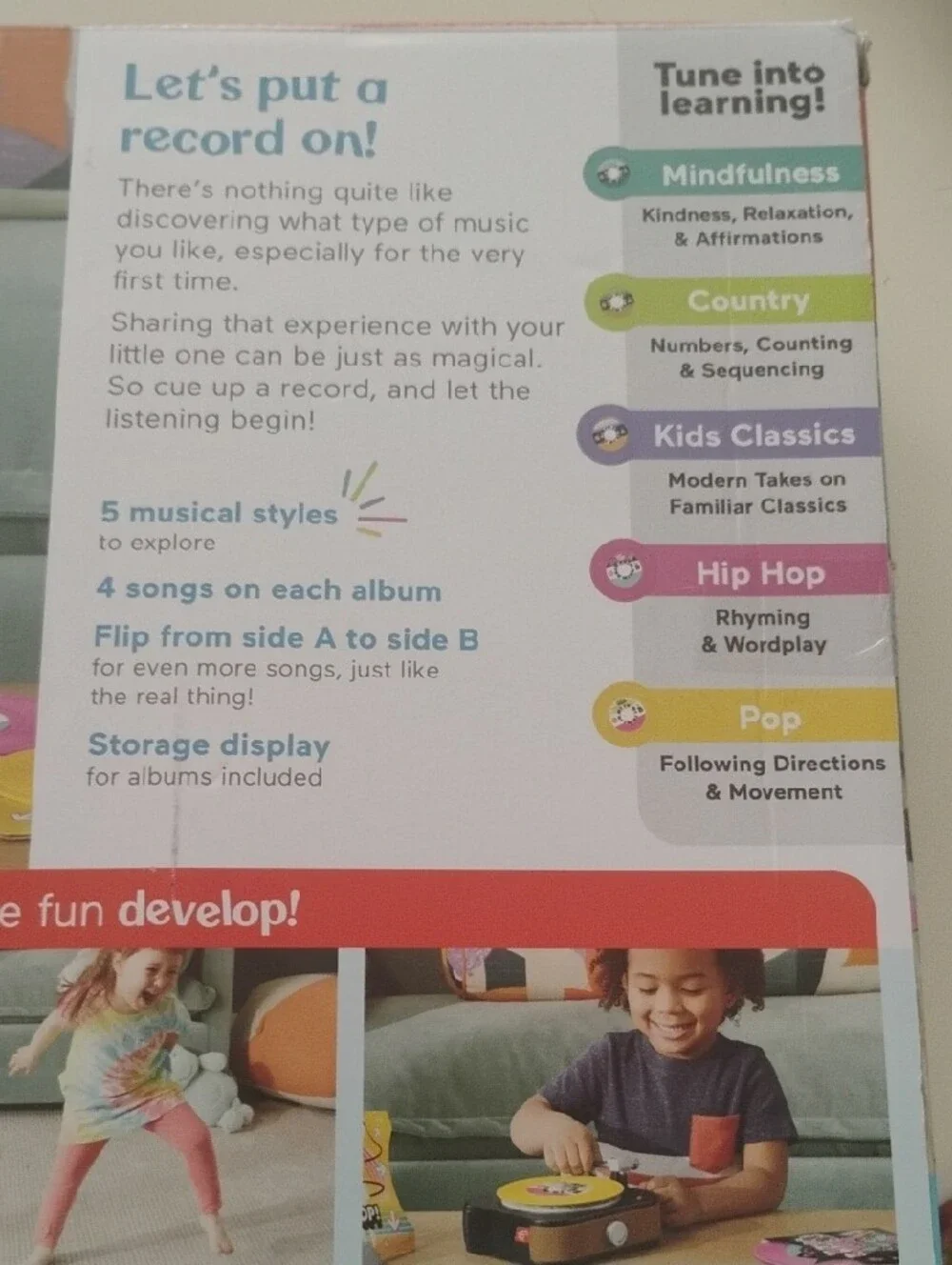 Fisher-Price Rockin Record Player
